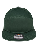 Pukka Tradesman Hybrid Six-Panel Cap. 7001P - Forest Green