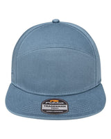 Pukka Tradesman Hybrid Six-Panel Cap. 7001P - Shale Blue
