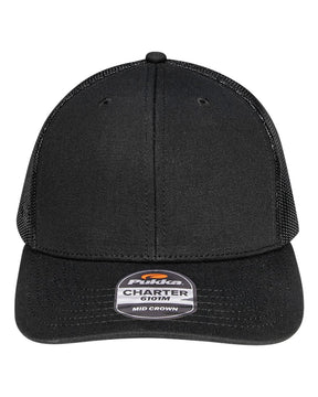 Pukka Charter Six-Panel Cap. 6101M - Black