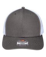 Pukka Charter Six-Panel Cap. 6101M - Charcoal/ White