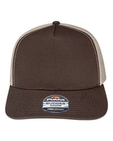 Pukka Rudder Five-Panel Cap. 5000M - Brown/ Khaki