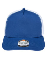 Pukka Rudder Five-Panel Cap. 5000M - Royal/ White