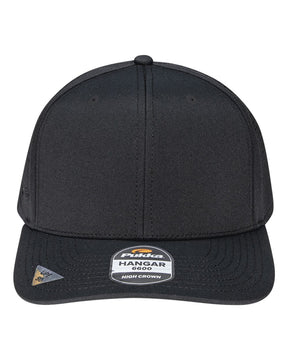 Pukka Hangar Perforated Six-Panel Cap. 6600 - Black