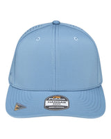 Pukka Hangar Perforated Six-Panel Cap. 6600 - Carolina Blue