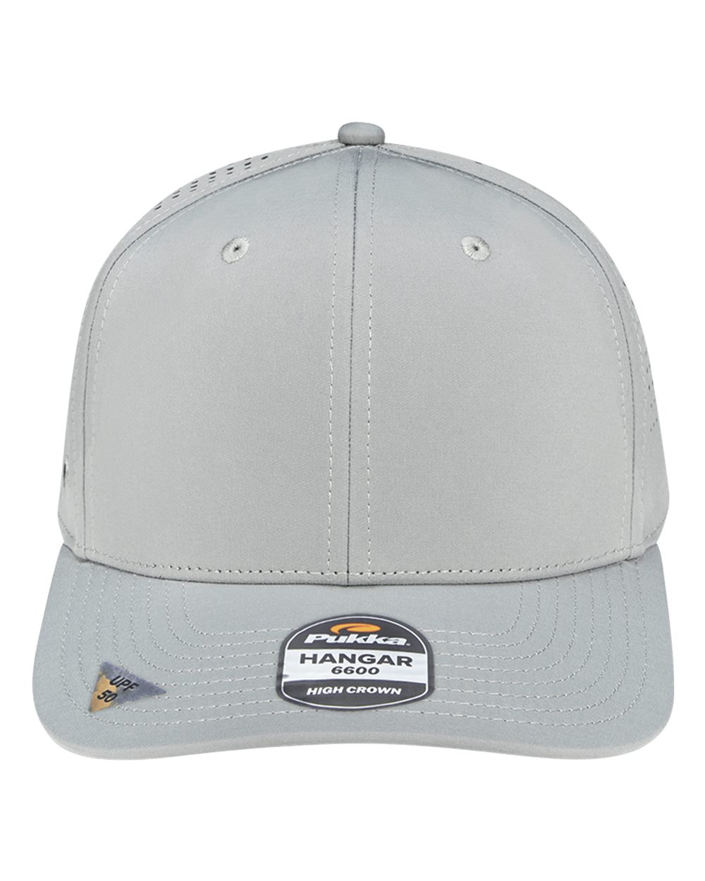 Pukka Hangar Perforated Six-Panel Cap. 6600 - Steel Grey