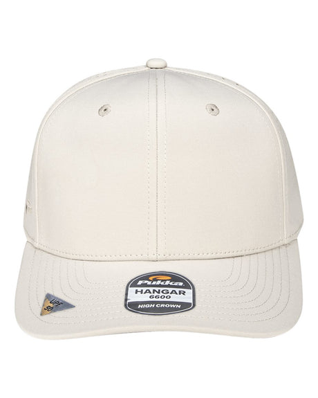 Pukka Hangar Perforated Six-Panel Cap. 6600 - Stone