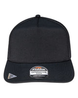 Pukka Operator Perforated Five-Panel Cap. 5500 - Black