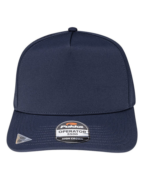 Pukka Operator Perforated Five-Panel Cap. 5500 - Navy