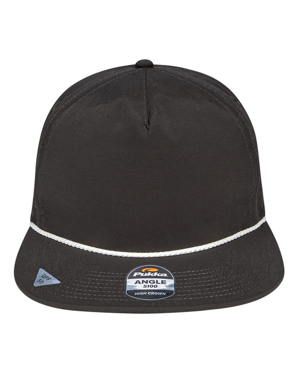 Pukka Angle Rope Cap. 5100 - Coal/ White