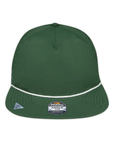 Pukka Angle Rope Cap. 5100 - Forest Green/ White