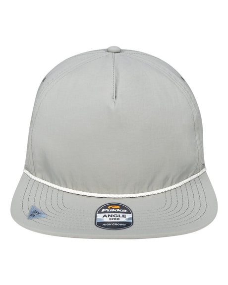 Pukka Angle Rope Cap. 5100 - Storm Grey/ White