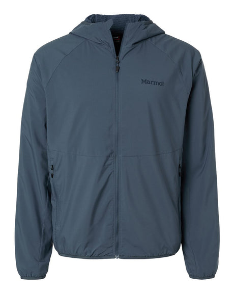 Marmot Men's Aerothermal Soft Shell Hooded Jacket. M16219 - Thunderhead