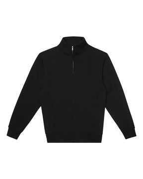 Lane Seven Unisex Premium Quarter-Zip Pullover. LS14014 - Black