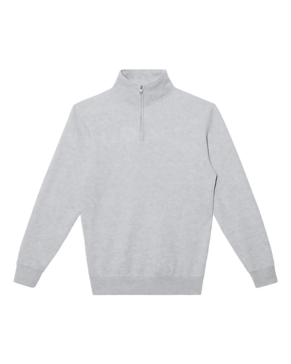 Lane Seven Unisex Premium Quarter-Zip Pullover. LS14014 - Heather Grey