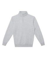 Lane Seven Unisex Premium Quarter-Zip Pullover. LS14014 - Heather Grey
