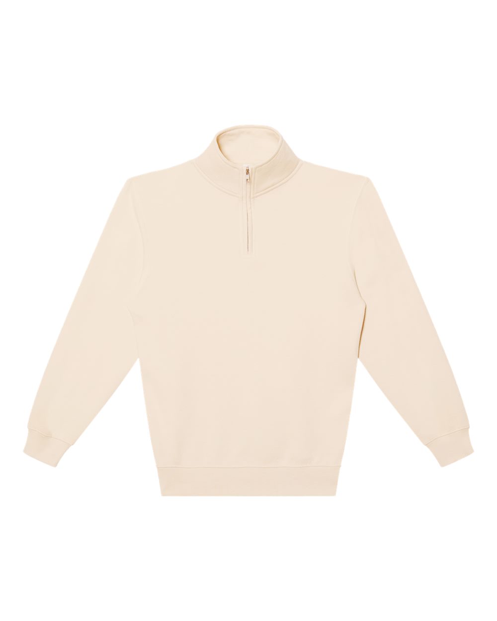 Lane Seven Unisex Premium Quarter-Zip Pullover. LS14014 - Sandshell