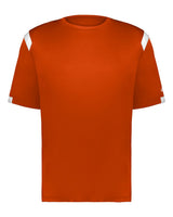 Badger Men's On The Rise T-Shirt. 4251 - Burnt Orange/ White