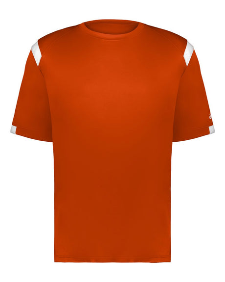 Badger Men's On The Rise T-Shirt. 4251 - Burnt Orange/ White