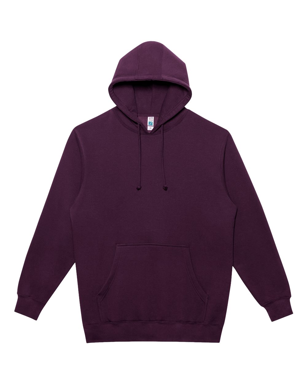 Lane Seven Unisex Heavyweight Hoodie Sweatshirt. LS19001 - Plum