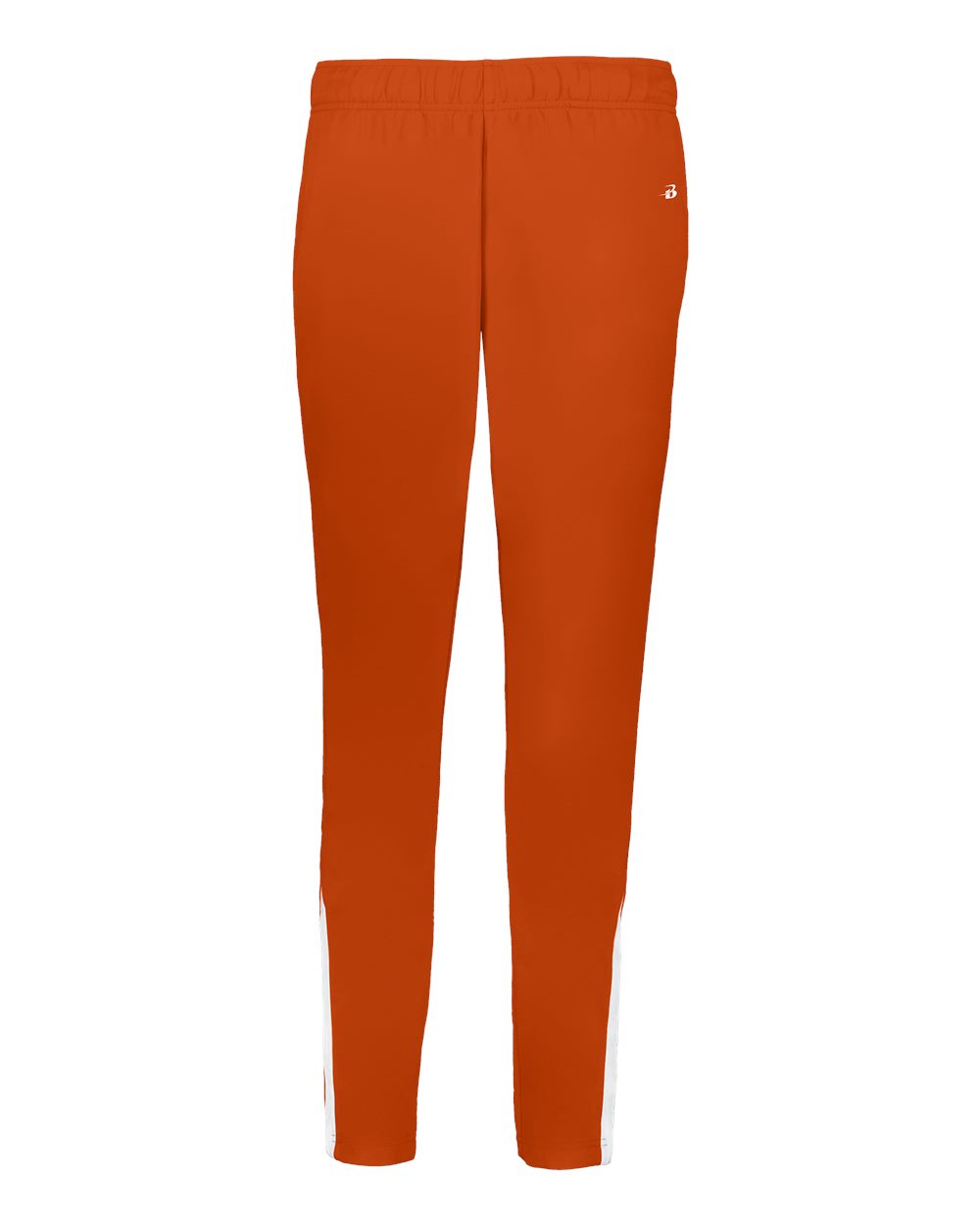 Badger Women's On The Rise Outercore Warm-Up Pants. 7926 - Burnt Orange/ White
