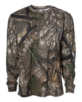 Independent Trading Co. Unisex Premium Long Sleeve T-Shirt. PRM180LST - Realtree APX Camo