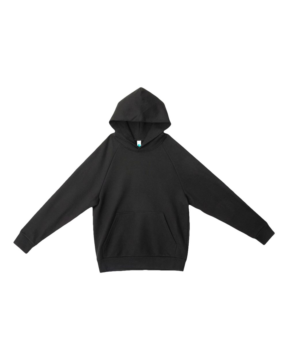 Lane Seven Unisex Heavy Core Hoodie Sweatshirt. LS17001 - Black