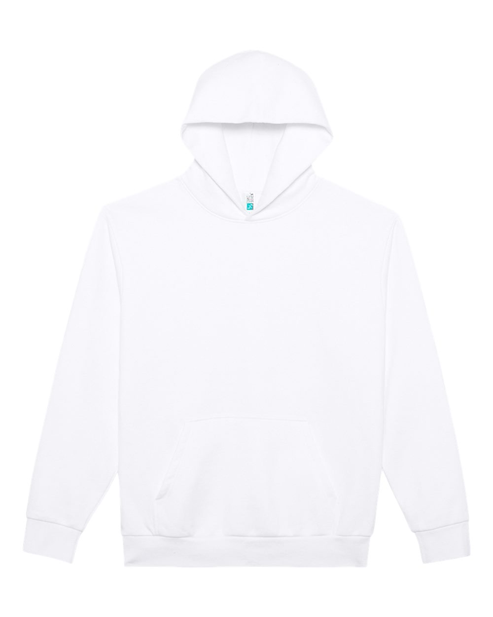 Lane Seven Unisex Element Hoodie Sweatshirt. LS24001 - White