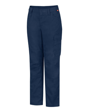 Bulwark Women's IQ Series® Lightweight Comfort Pants. QP15 - Navy - 34 Unhemmed
