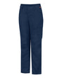 Bulwark Women's Extended Sizes IQ Series® Lightweight Comfort Pants. QP15EXT - Navy - 34 Unhemmed