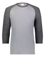 Augusta Sportswear Men's Gameday Vintage T-Shirt. 6879 - Grey Heather/ Carbon Heather