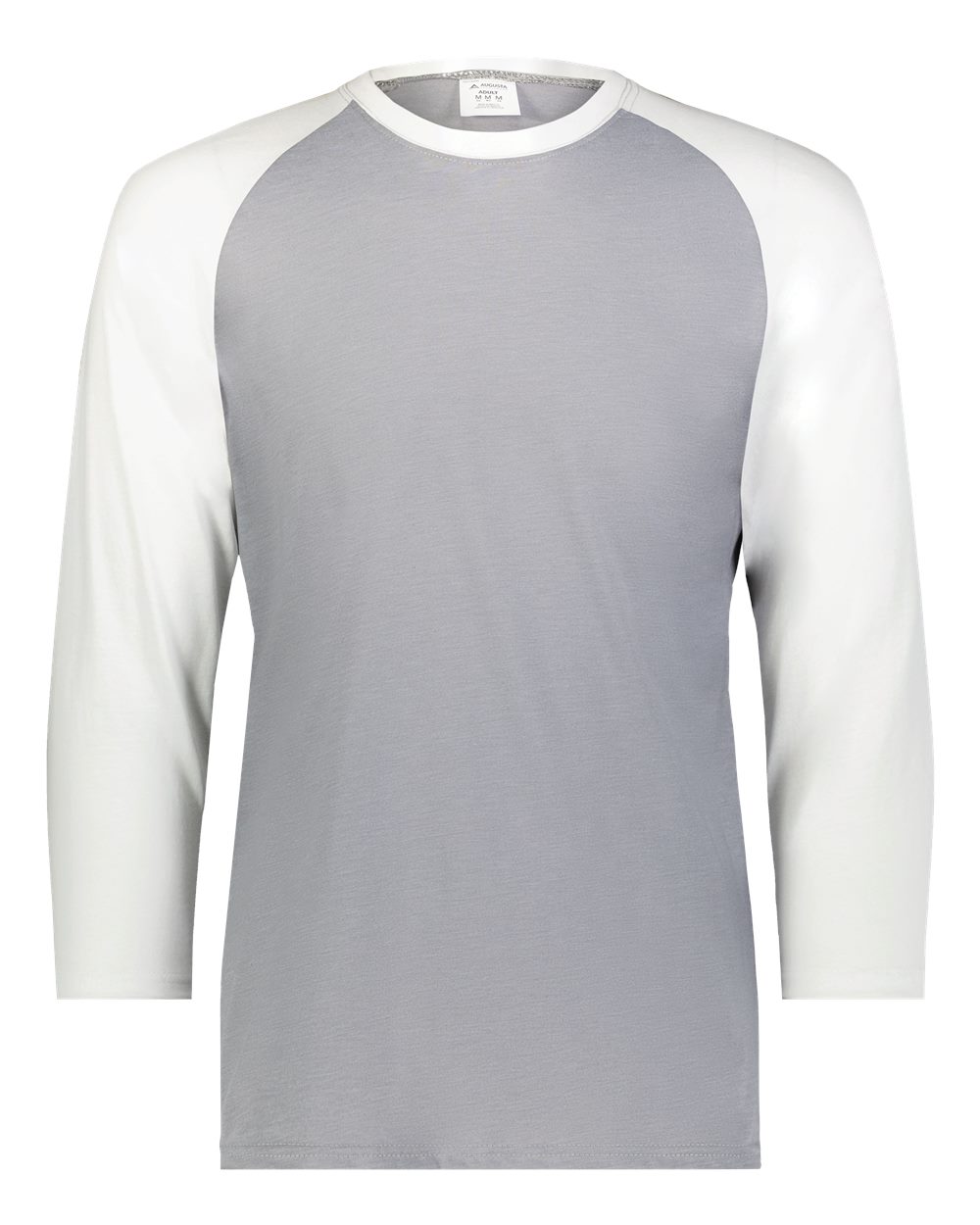 Augusta Sportswear Men's Gameday Vintage T-Shirt. 6879 - Grey Heather/ White