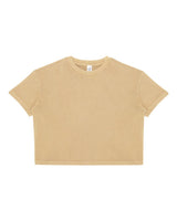 Lane Seven Women's Garment-Dyed Urban Cropped Tee. LS86000GD - Pigment Burro
