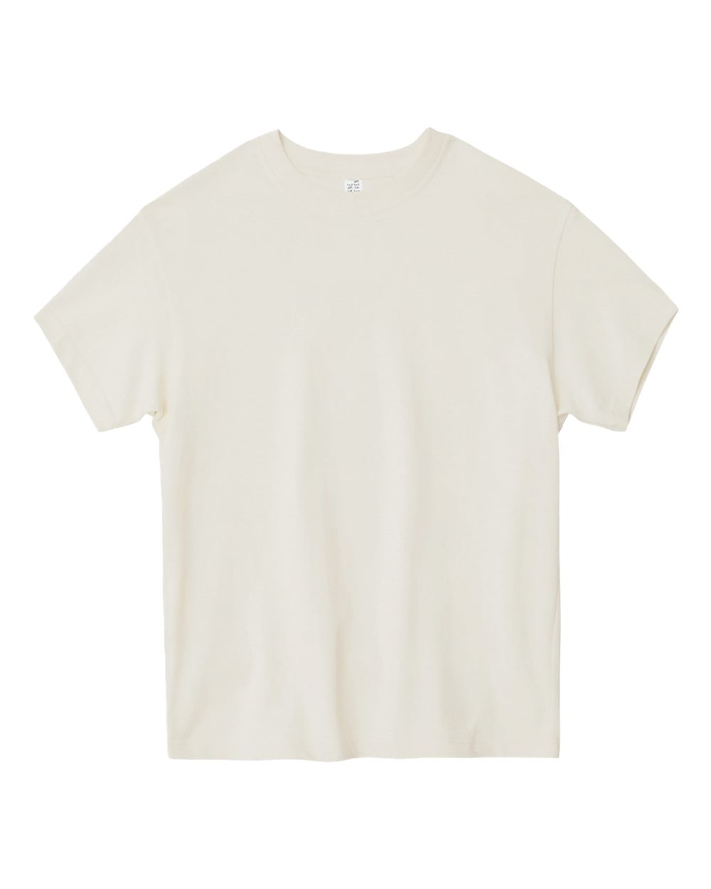 Lane Seven Unisex Heavy Core Tee. LS17005 - Cream