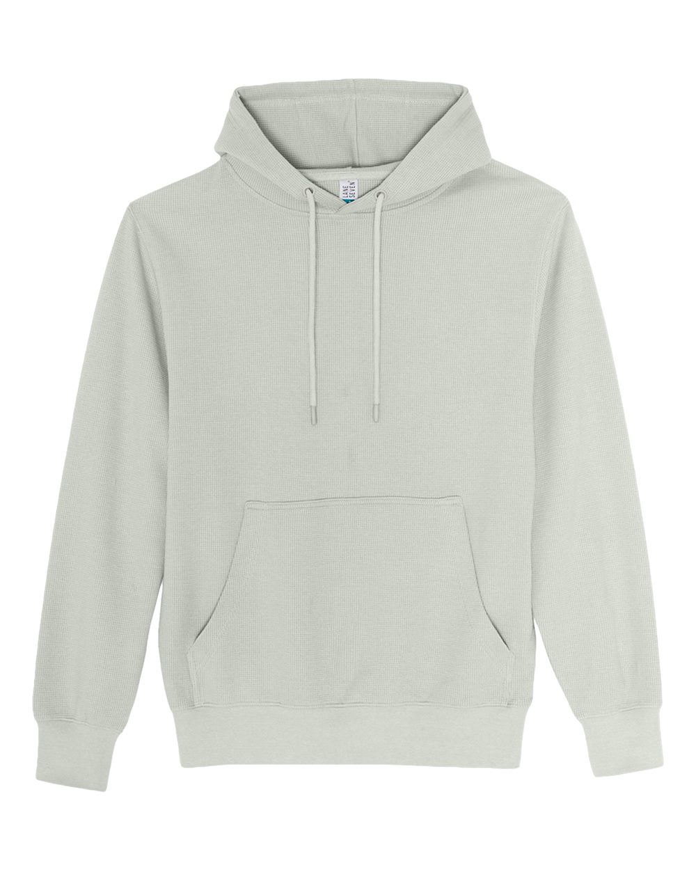 Lane Seven Unisex Thermal Hoodie Sweatshirt. LS34001 - Dove Grey