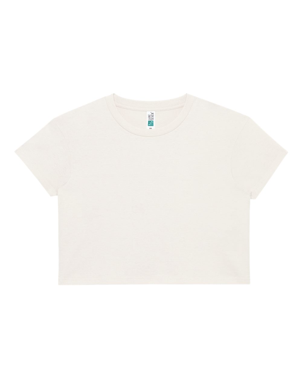 Lane Seven Women's Crop Tee. LS81000 - Bone