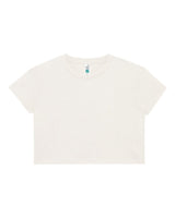 Lane Seven Women's Crop Tee. LS81000 - Bone