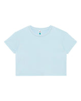 Lane Seven Women's Crop Tee. LS81000 - Baby Blue
