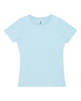 Lane Seven Women's Relaxed Tee. LS81001 - Baby Blue