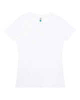 Lane Seven Women's Relaxed Tee. LS81001 - White