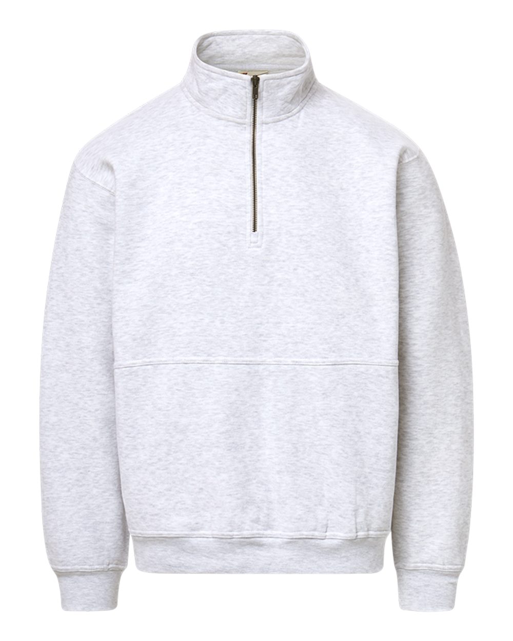 MV Sport Men's Vintage Fleece Quarter-Zip Pullover. 26160 - Ash