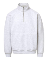 MV Sport Men's Vintage Fleece Quarter-Zip Pullover. 26160 - Ash