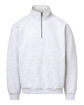 MV Sport Men's Vintage Fleece Quarter-Zip Pullover. 26160 - Ash
