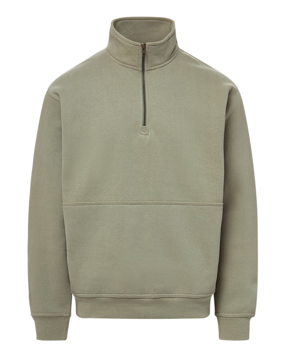MV Sport Men's Vintage Fleece Quarter-Zip Pullover. 26160 - Sage