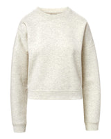 MV Sport Women's Vintage Fleece Crewneck Sweatshirt. W26144 - Oatmeal