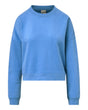 MV Sport Women's Vintage Fleece Crewneck Sweatshirt. W26144 - Blue Iris