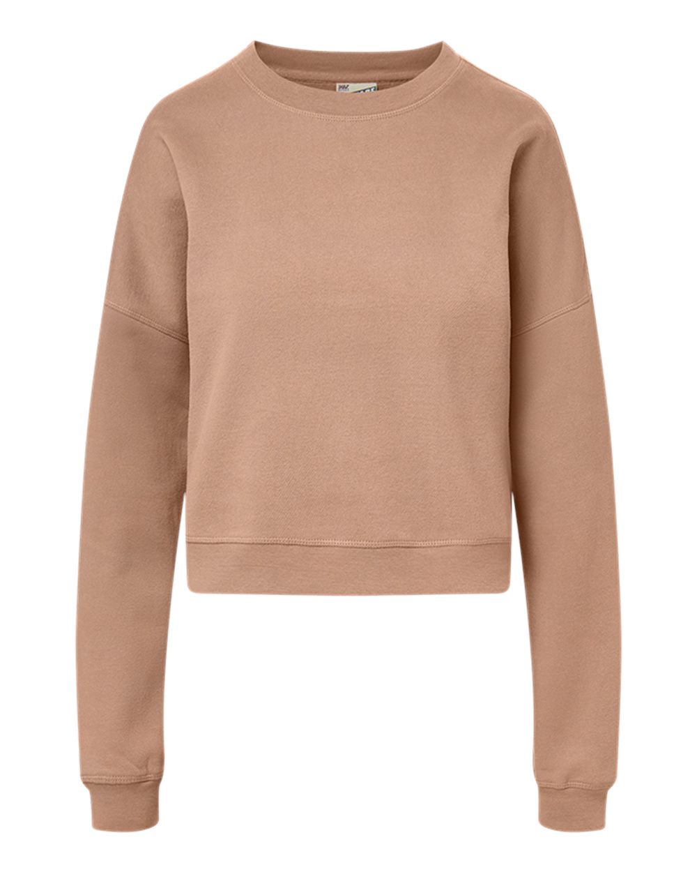 MV Sport Women's Vintage Fleece Crewneck Sweatshirt. W26144 - Praline