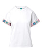 MV Sport Women's Mood & Vibe™ Motif T-Shirt. W26421 - White