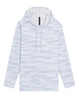 ANETIK Men's Low Pro Tech Camo Hooded Long Sleeve T-Shirt. MVLPRH6 - Ice Camo