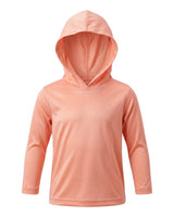Paragon Toddler Bahama Hooded Long Sleeve T-Shirt. 221T - Coral