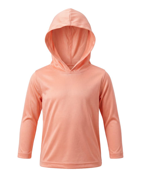 Paragon Toddler Bahama Hooded Long Sleeve T-Shirt. 221T - Coral